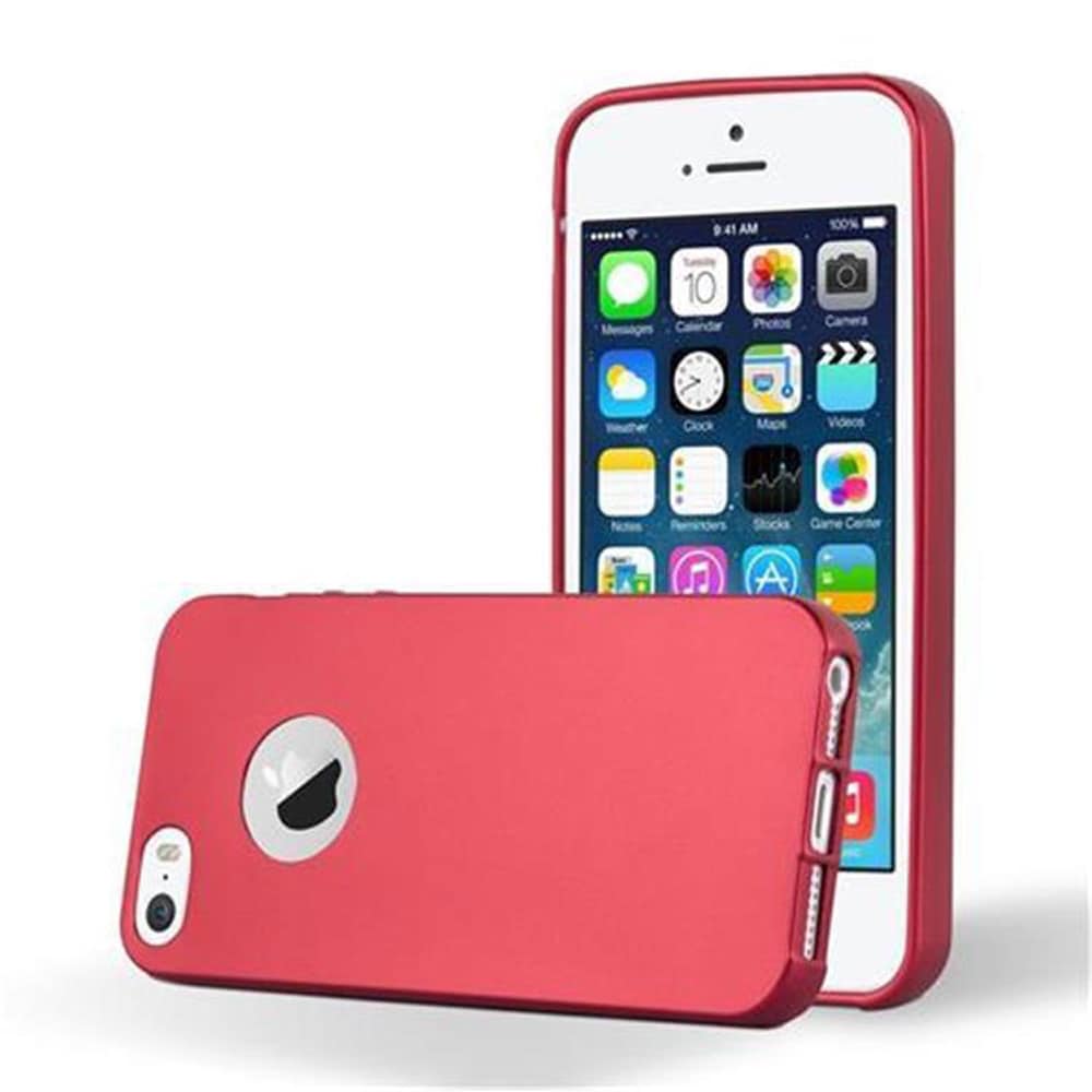iPhone 5 / 5S / SE 2016 Deksel Case Cover (rød) - Elkjøp