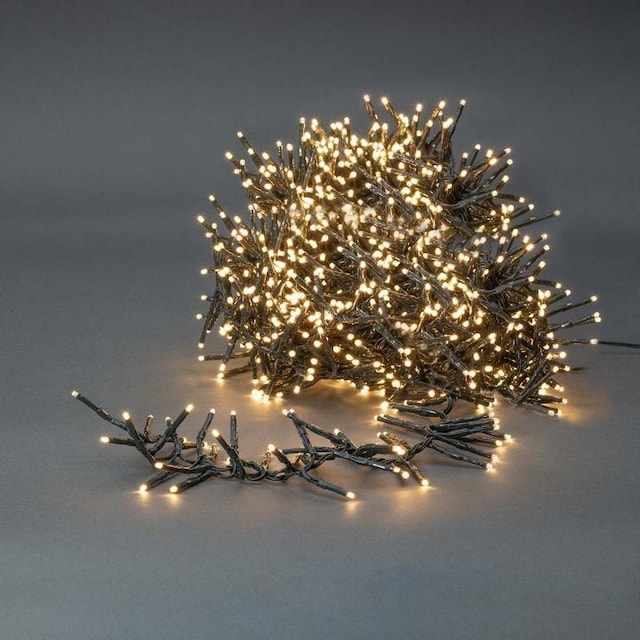 Nedis Julebelysning | Klynge | 1512 LED s | Varm Hvit | 11.00 m | Lyseffekter: 7 | Innendørs eller utendørs | Nettstrøm drevet