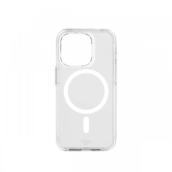 Tech21 iPhone 15 Pro Deksel Evo Clear MagSafe Transparent