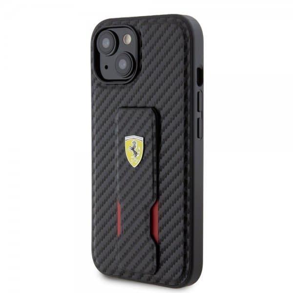 Ferrari iPhone 13 Deksel Grip Stand Function Svart