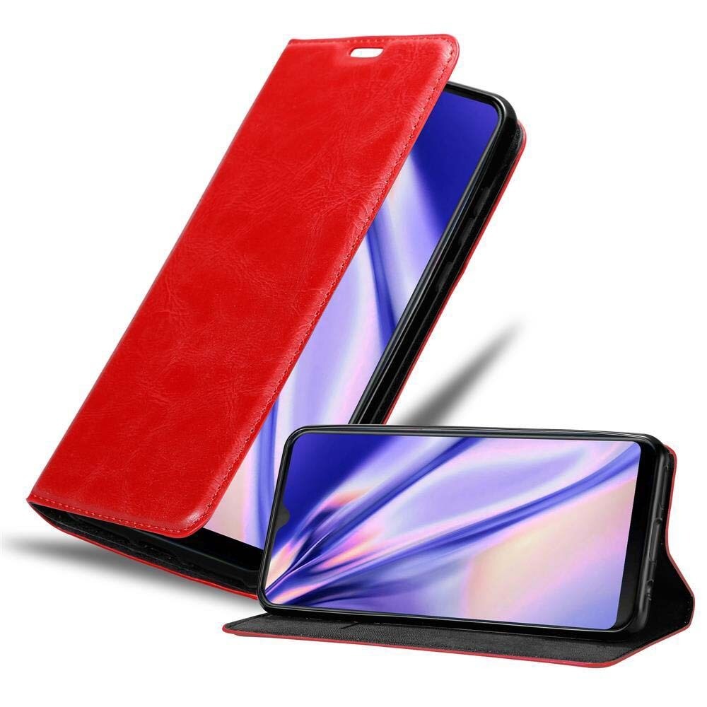 HTC Desire 19 PLUS lommebokdeksel case (rød) - Elkjøp