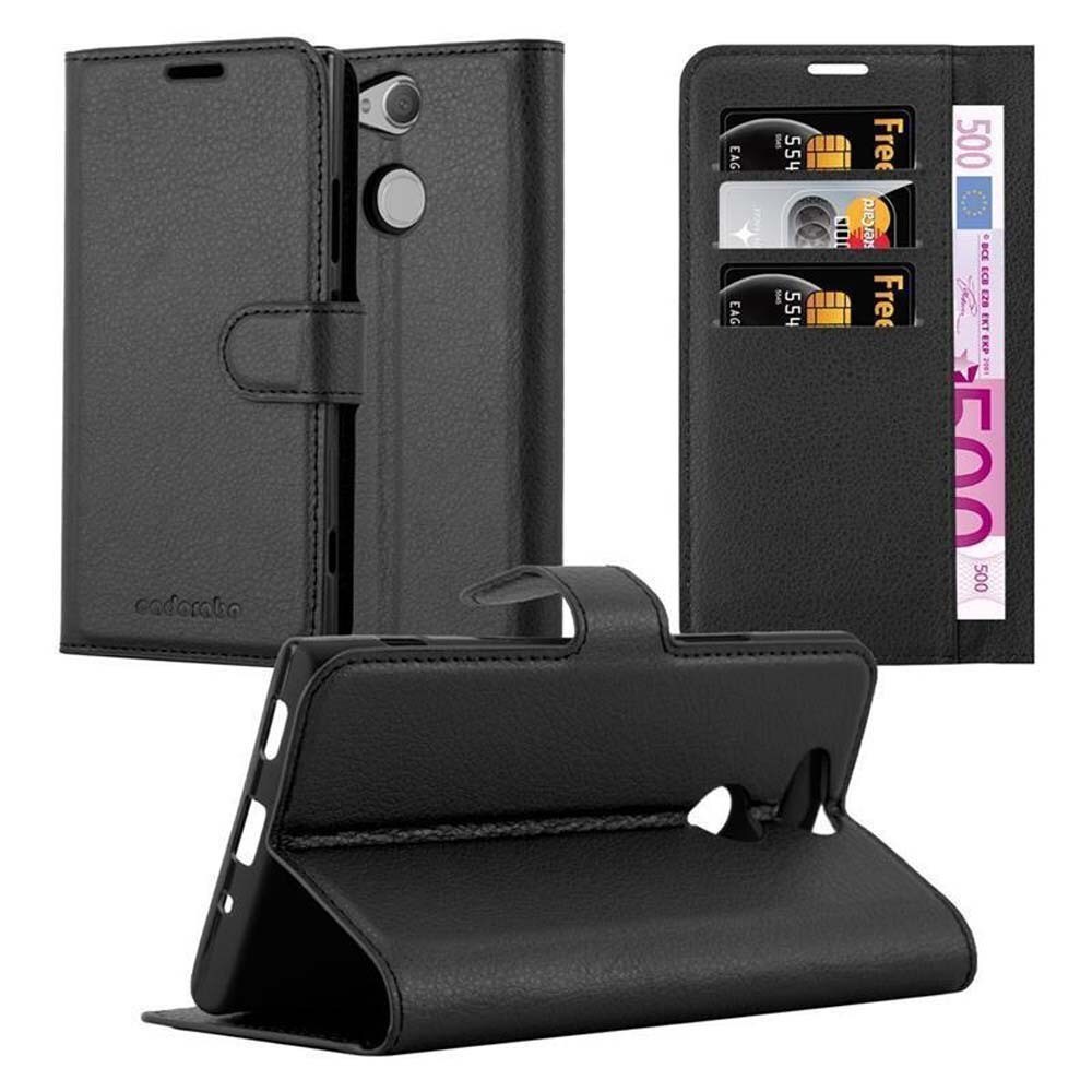 Sony Xperia XA2 lommebokdeksel etui (svart) - Elkjøp