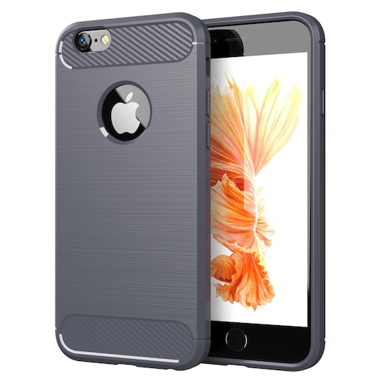 iPhone 6 / 6S deksel ultra slim (grå) - Elkjøp