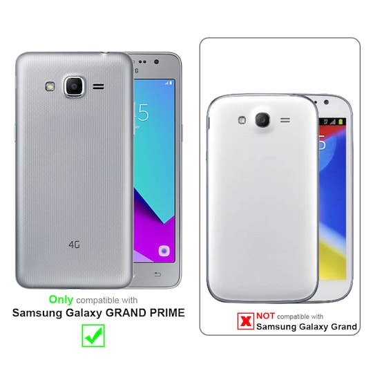Samsung Galaxy GRAND PRIME lommebokdeksel etui (rosa) - Elkjøp