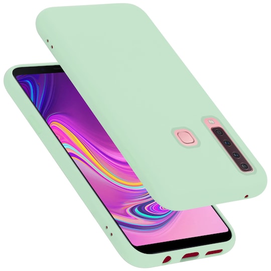 Samsung Galaxy A9 2018 silikondeksel case (grønn) - Elkjøp