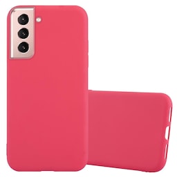 Deksel Samsung Galaxy S21 5G Silikon cover (rød)