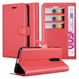 Sony Xperia 1 / Xperia XZ4 lommebokdeksel etui (rød)
