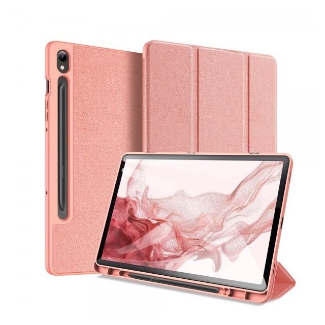 DUX DUCIS Samsung Galaxy Tab S9 SM-X710 SM-X716 Etui Domo Series Rosa