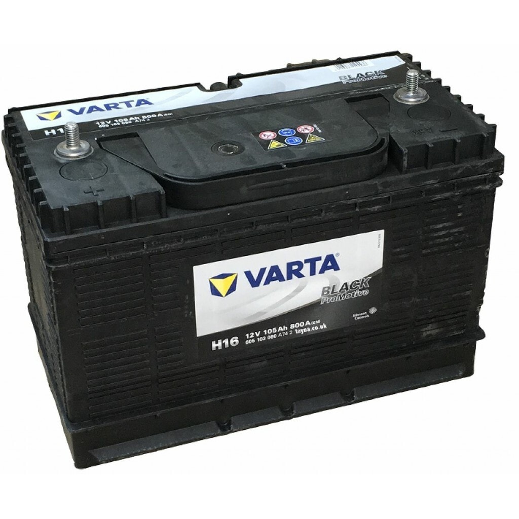 VARTA Promotive HD Batteri 12V 105AH 800CCA (330x172x220/240mm) +midtstilt  H16 - Elkjøp