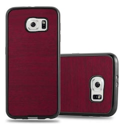 Samsung Galaxy S6 Deksel Case Cover (rød)