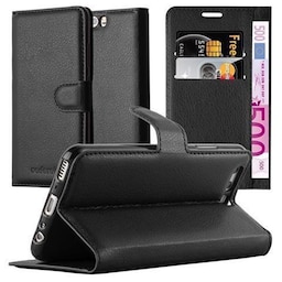 Huawei P10 PLUS lommebokdeksel etui (svart)
