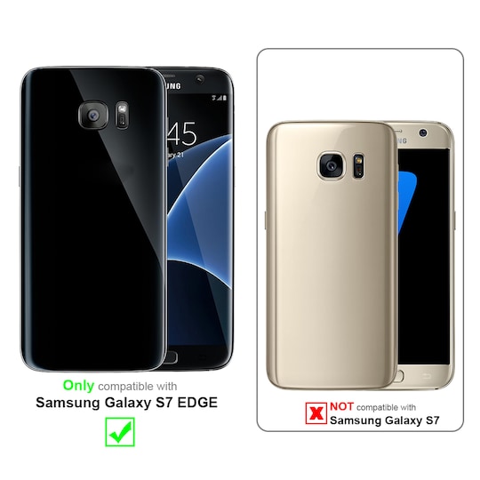 Samsung Galaxy S7 EDGE Deksel Case Cover (grå) - Elkjøp