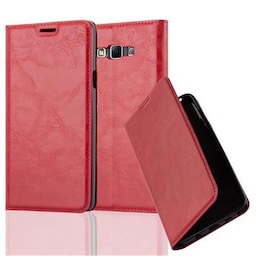 lommebokdeksel Samsung Galaxy A7 2015 case (rød)