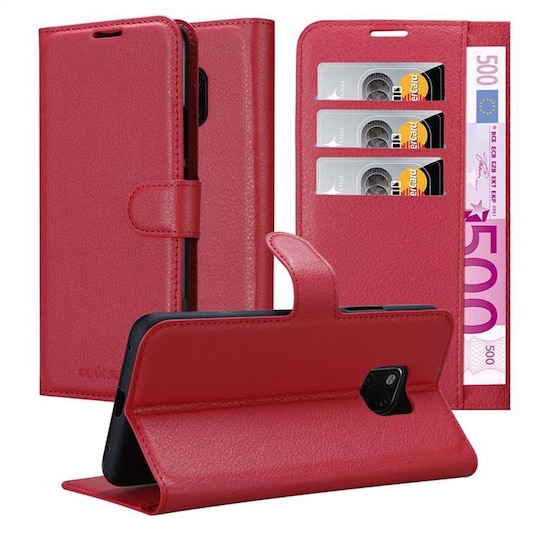 Huawei MATE 20 PRO lommebokdeksel etui (rød) - Elkjøp