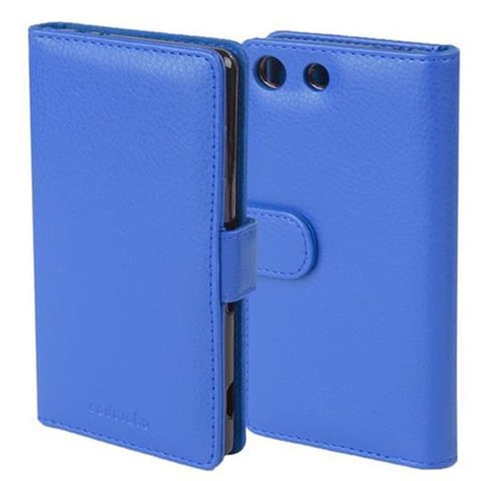 Sony Xperia M5 lommebokdeksel case (blå) - Elkjøp
