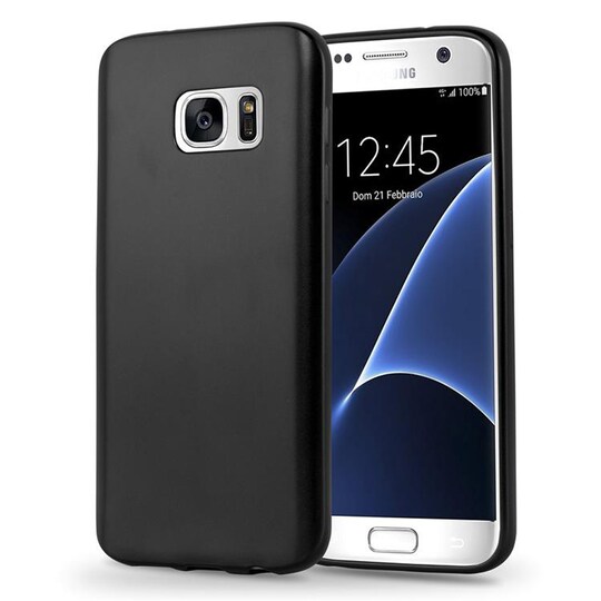 Samsung Galaxy S7 Deksel Case Cover (svart) - Elkjøp