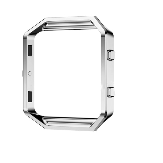 Metallramme kompatibel med Fitbit Blaze Sport Fitness-tilbehør Sølv - Elkjøp