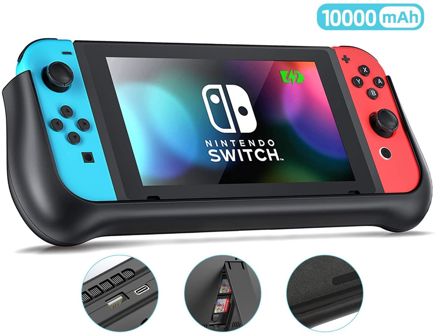 Bærbar lader kompatibel med Nintendo Switch - svart - Elkjøp