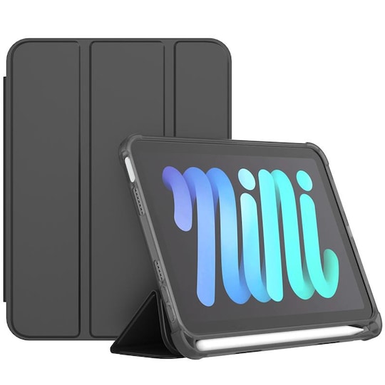 iPad Mini 6 Veske med penneholder Sort - Elkjøp