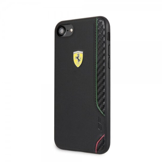 Ferrari iPhone 7/8/SE Deksel On Track Svart - Elkjøp