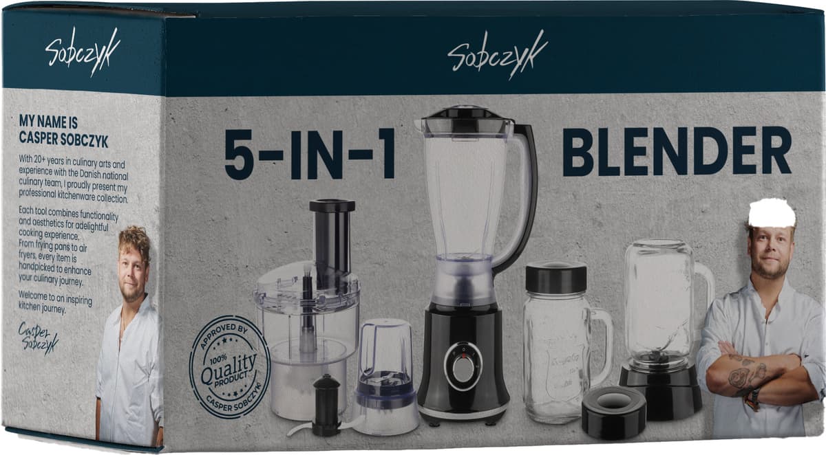 Sobczyk 5-in-1 blender CS6581 (sort)