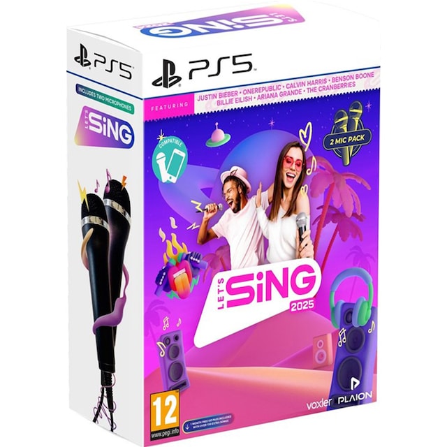 Let"s Sing 2025 - 2 Mic Pack (PS5)