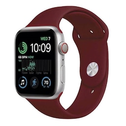 Sport Armbånd Apple Watch SE 2022 (44mm) - Wine red