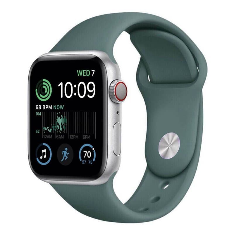 Sport Reim Apple Watch SE 2022 (44mm) - Pine green