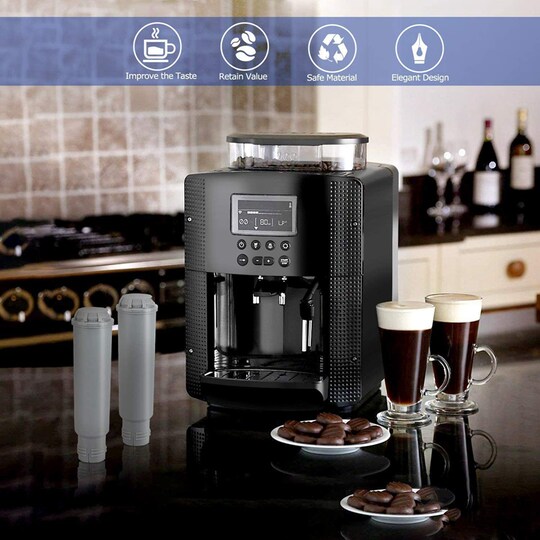 Filter for kaffemaskin Grå Krups Claris F088, Melitta PRO AQUA, Bosch,  Siemens, Gaggenau, Nivorna, Melitta, Neff, Cocoon - Elkjøp