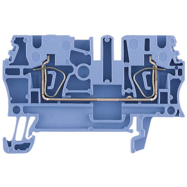 Feed-through terminaler ZDU blå Weidmüller ZDU 4 BL