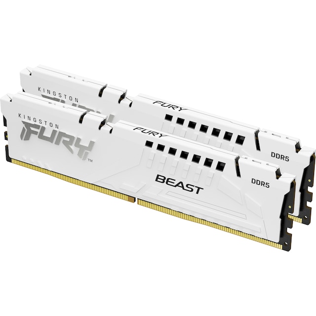 Kingston FURY Beast 32GB DDR5 RAM 6000MT/s CL36 (hvit)