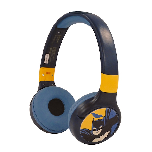 Batman 2 i 1 Bluetooth® og Kablede Hodetelefoner