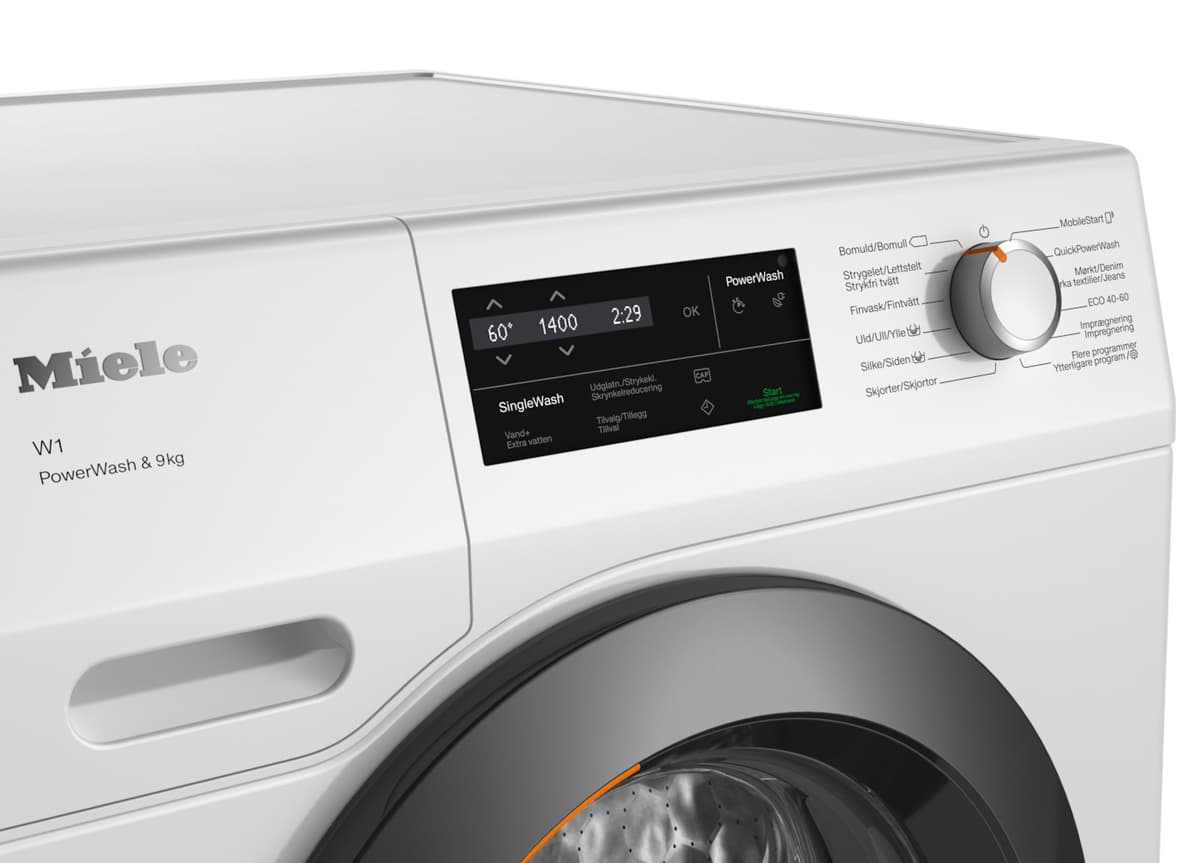 Miele Vaskemaskin WCG370 WCS PWash&9kg