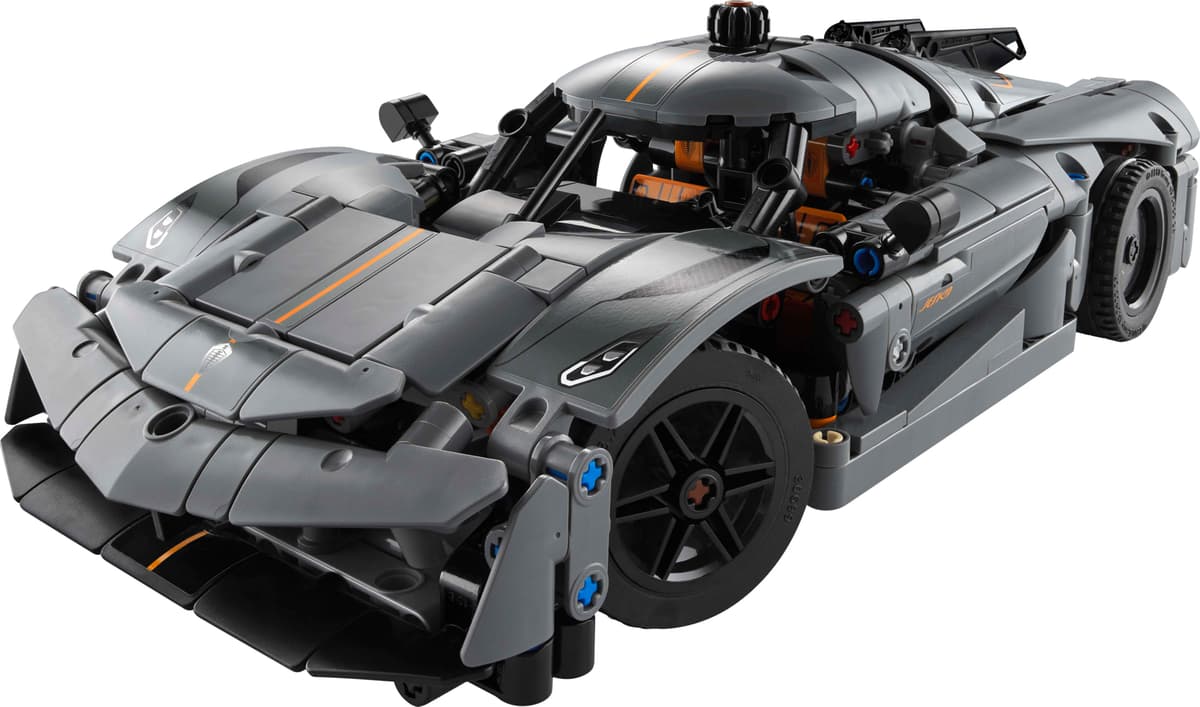 LEGO Technic Koenigsegg Jesko Absolut Gray Hypercar - 42173