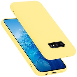 Samsung Galaxy S10e silikondeksel case (gul)