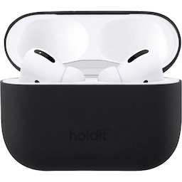 Holdit AirPods Pro Silicone fodral (svart)