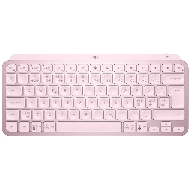 Logitech MX Keys Mini trådløst tastatur (rose)