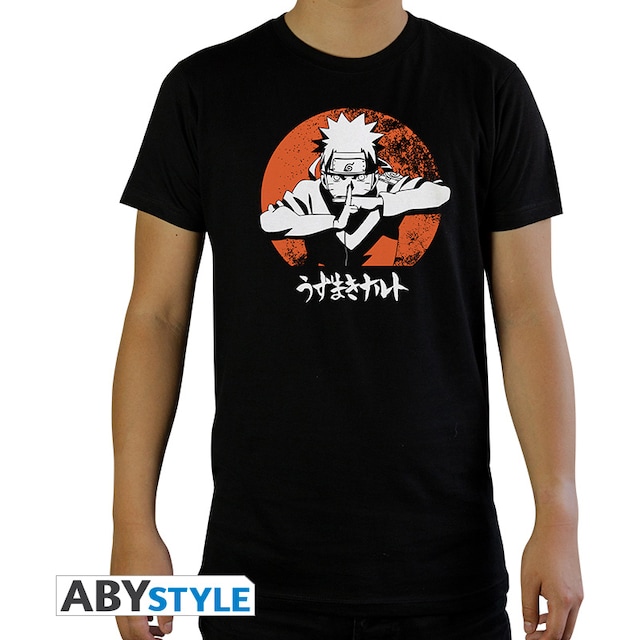 ABYStyle NARUTO SHIPPUDEN Naruto T-skjorte (XL)