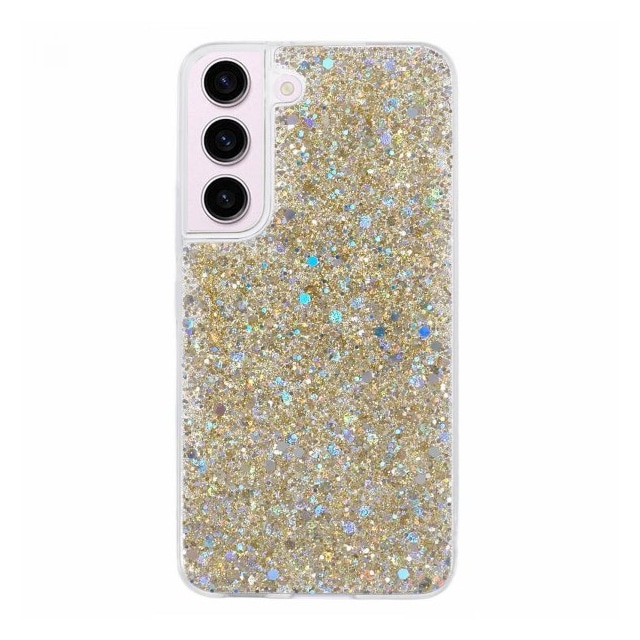 Nordic Covers Samsung Galaxy S22 Deksel Sparkle Series Citrine Gold