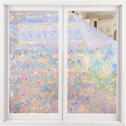 Selvklebende vindusfolie med mønster 60x400 cm
