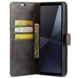 Mobil lommebok DG-Ming 2i1 Sony Xperia 10 VI - Svart