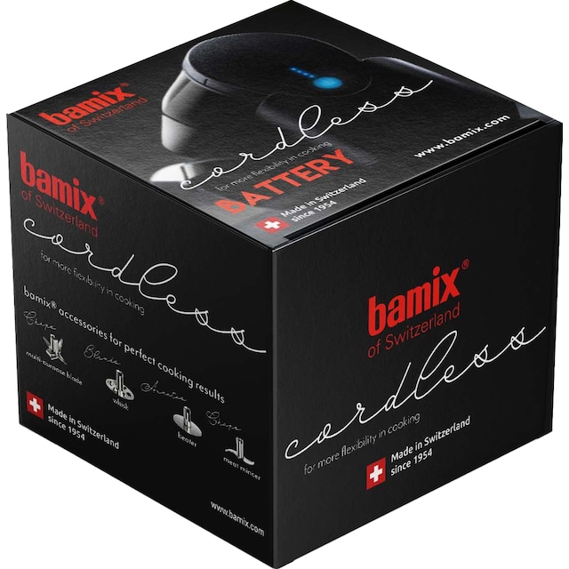 Bamix Cordless batteri for stavmikser 3100.001 (sort)
