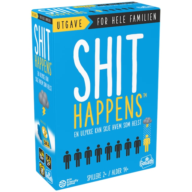 Play Shit Happens Family Edition brettspill