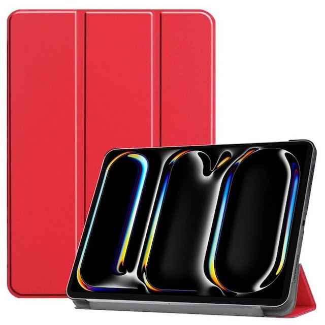 Aktiv deksel iPad Pro 11 (2024) - Rød
