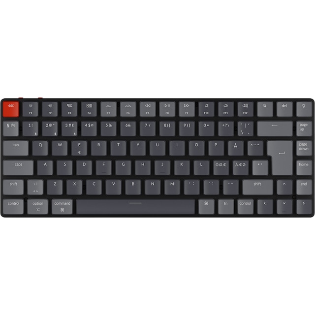 Keychron K3 RGB trådløst tastatur (Gateron Low-profile Red brytere)