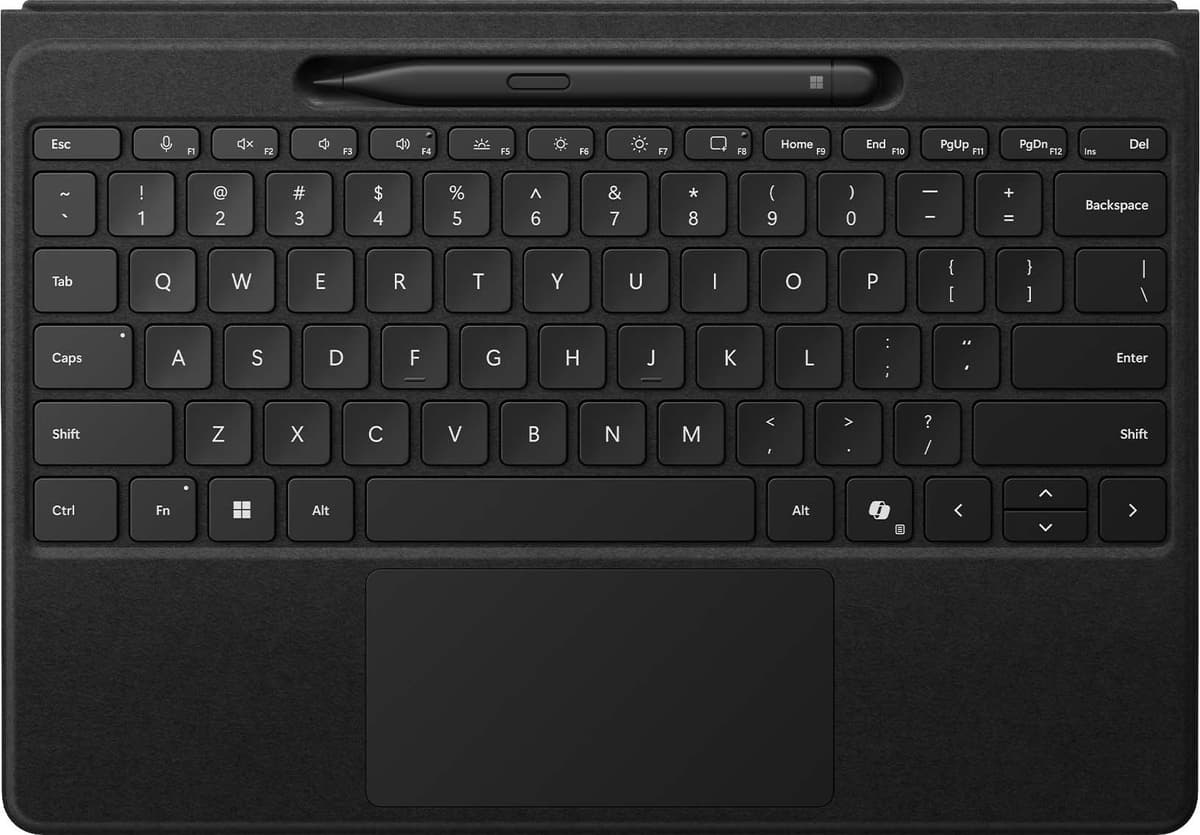 Microsoft Surface Premium Pro 2024 tastatur + Slim Pen (sort)