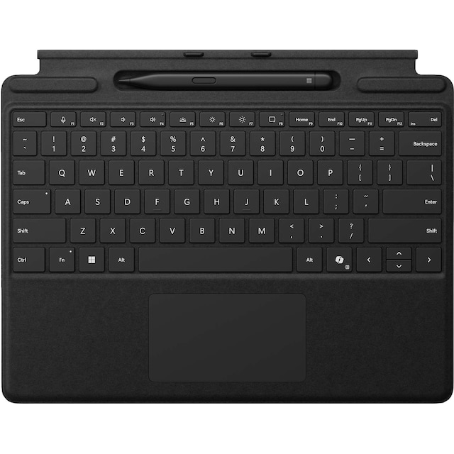 Microsoft Surface Pro 2024 tastatur + Slim Pen (sort)
