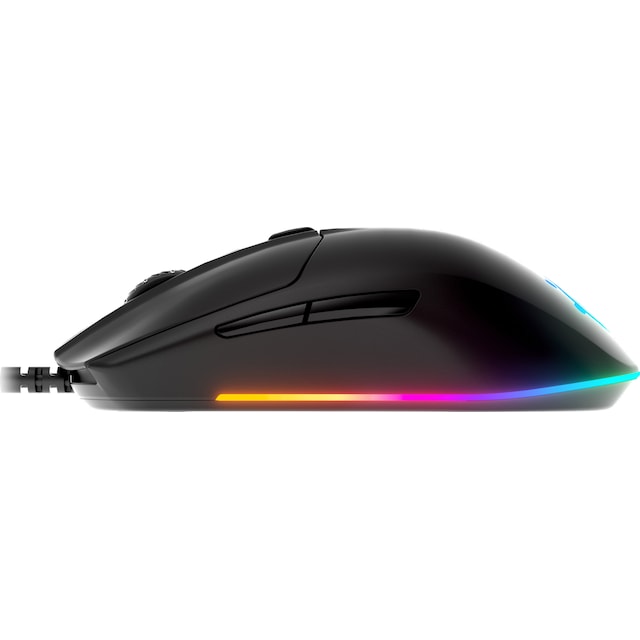 SteelSeries Rival 3 spillmus, kablet, svart