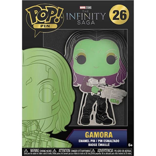 Funko Pin Badge Marvel Gamora märke