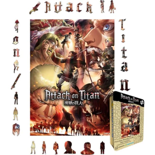 Crafthub Attack on Titan puslespill ()